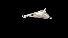 Load image into Gallery viewer, Men's Custom Sterling Silver Solid Large Horse Head Horse Hair Cuff Bracelet - Elegant Elements By Kelly