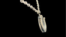 Load image into Gallery viewer, Custom Sterling Silver Large Horsehair Horseshoe Pendant With Sterling Silver Chain - Elegant Elements By Kelly