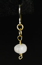Load image into Gallery viewer, E008-Gold Filled Moonstone Beaded Earring - Elegant Elements By Kelly