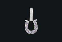 Load image into Gallery viewer, 14K Diamond Delicate Horseshoe Pendant - Elegant Elements By Kelly