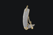 Load image into Gallery viewer, 14K Gold Diamond Pave` English Riding Boot Necklace - Elegant Elements By Kelly