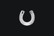 Load image into Gallery viewer, 14K Gold Large Horseshoe Diamond Necklace - Elegant Elements By Kelly