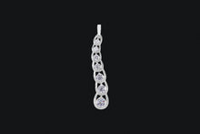 Load image into Gallery viewer, Sterling Silver Cubic Zirconia Horseshoe Journey Necklace - Elegant Elements By Kelly