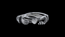 Load image into Gallery viewer, Sterling Silver Men’s Mystery Claddagh Ring - Elegant Elements By Kelly