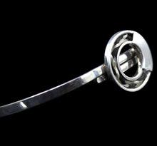 Load image into Gallery viewer, Custom Sterling Silver Circle of Life Horsehair Bangle Bracelet - Elegant Elements By Kelly