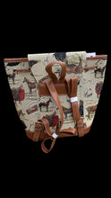Load image into Gallery viewer, Equestrian Tapestry HandBag Backpack - Elegant Elements By Kelly
