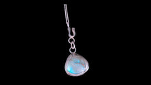 Load image into Gallery viewer, Custom Sterling Silver Labradorite Pendant with Horseshoe Bail – One of a Kind - Elegant Elements By Kelly
