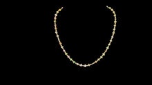 Load image into Gallery viewer, Gold Vermeil Tourmaline Rondelle Multi Color Necklace - Elegant Elements By Kelly
