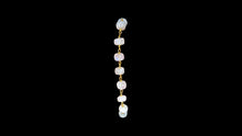 Load image into Gallery viewer, Vermeil Rainbow Moonstone Faceted Rondelle Bracelet - Elegant Elements By Kelly
