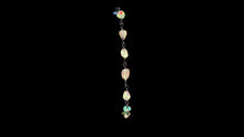 Load image into Gallery viewer, Sterling Silver Black Vermeil Black Ethiopian Opal Nugget Bracelet - Elegant Elements By Kelly

