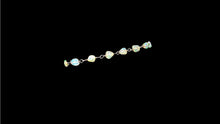 Load image into Gallery viewer, Sterling Silver Black Vermeil Black Ethiopian Opal Nugget Bracelet - Elegant Elements By Kelly
