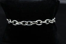 Load image into Gallery viewer, Solid Sterlng Silver Rolo Link Bracelet
